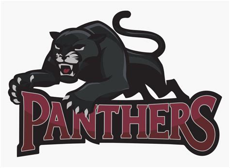 Black Panther Clipart Team Logo Neb Panthers Hd Png Download