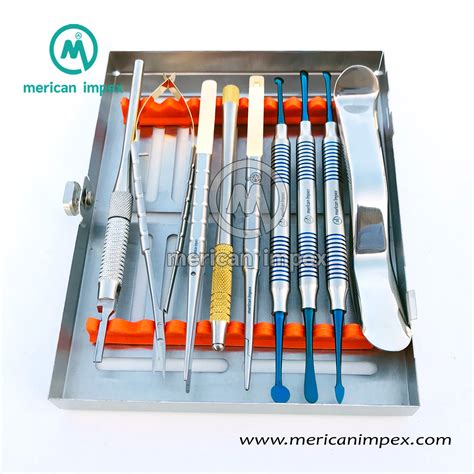 Dental Oral Surgery Instruments Kit Maxillofacial Merican Impex