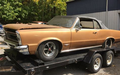 Phs Certified 1965 Tri Power Gto Barn Finds