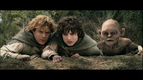 Sam Frodo And Gollum Lord Of The Rings The Two Towers Batman