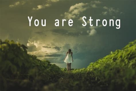 Poem You Are Strong Letterpile