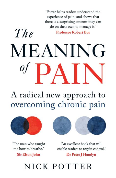 The Meaning Of Pain A Radical New Approach To Overcoming Chronic Pain