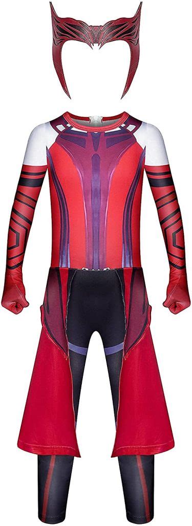Scarlet Witch Costume Wandavision Final Costume Kid All Sizes