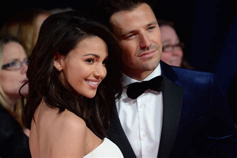 mark wright tells wife michelle keegan she s beautiful every single day