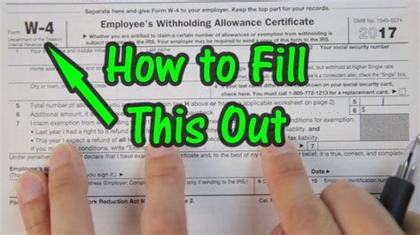 How To Fill Out Your W4 Tax Form W4 Tax Form Tax Forms Small