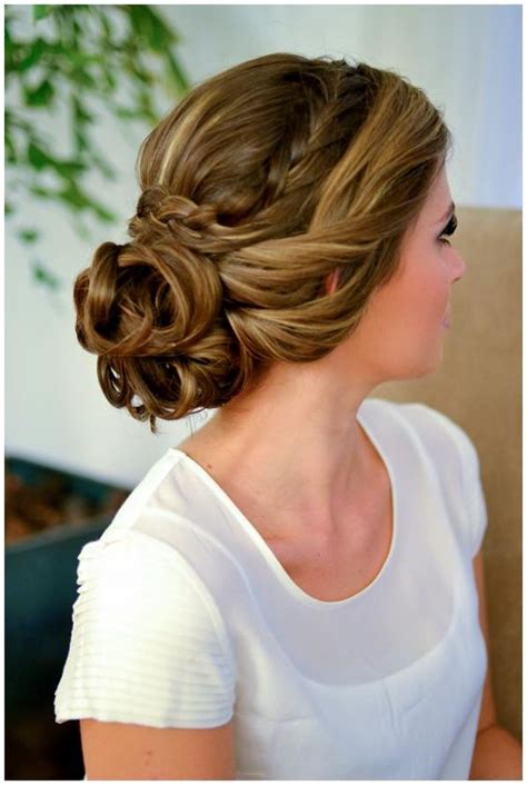 It's an easy hairstyle that you can create yourself in just 10 minutes or so. Easy Braided Bun Up-do Hairstyles