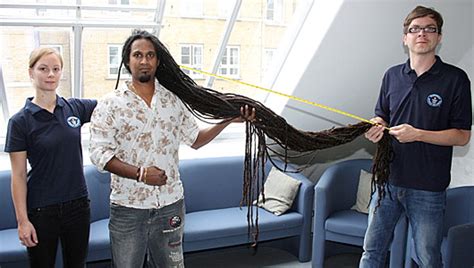 Read and see girls with world record longest hair, and not only girls, men are also keeping up. Bob Marley inspired Sri Lankan man for world record ...