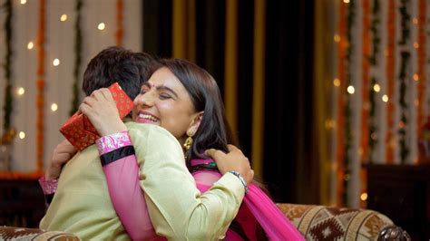 Indian Brother And Sister Celebrating Raksha Bandhan Hindu F Indian Stock Footage Knot9