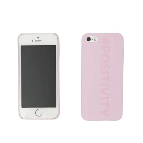 Positivity Phone Case Iphone 55s Pink Cybersmile
