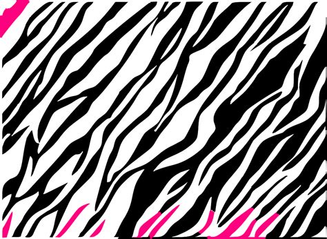 Black And White Zebra Print Background Clip Art At Vector