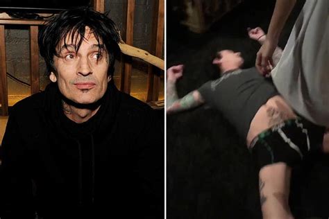 the reason why mötley crüe s tommy lee was knocked out by his son
