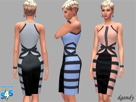 Dress C2019013 By Dgandy At Tsr Sims 4 Updates