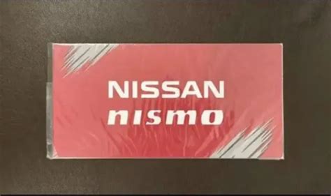 NISSAN JDM OEM R34 SKYLINE GT R SUPER GT Nismo Color License Plate Mask