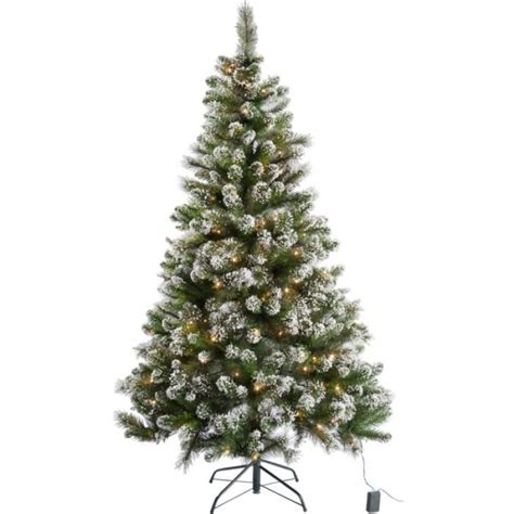 Home 6ft Pre Lit Snow Tipped Christmas Tree Christmas Trees Christmas Decorations Gmv Trade