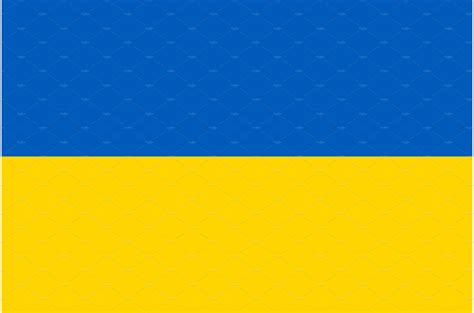 Flag Of Ukraine Vector Flag With Graphic Objects Creative Market