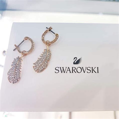 Best Swarovski Naughty Earrings 5497872 3cm For Swarovski Rose Gold Earrings