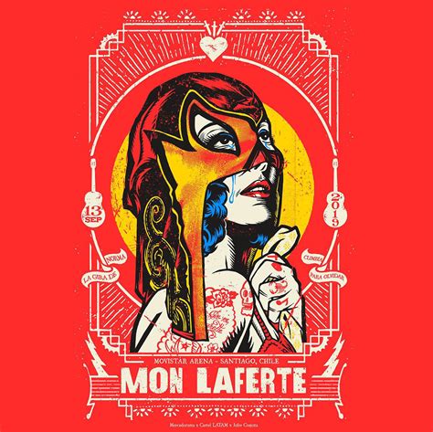 Mon Laferte Gig Poster Norma Tour Chile 2019 On Behance