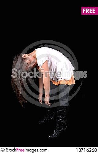 Girl Bending Over Free Stock Images And Photos 18716260