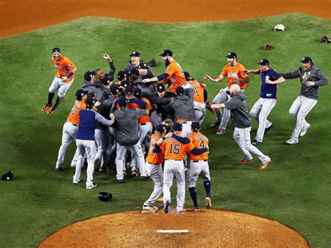 Houston Astros Claim First World Series Title In Game 7 Win Over Los