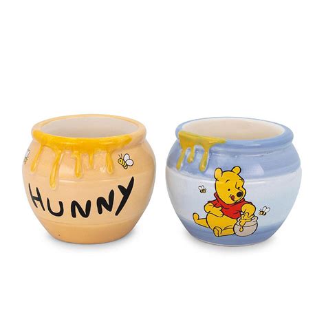 Disney Winnie The Pooh Hunny Pot Sculpted Ceramic Mini Mugs Set Of 2 Oriental Trading