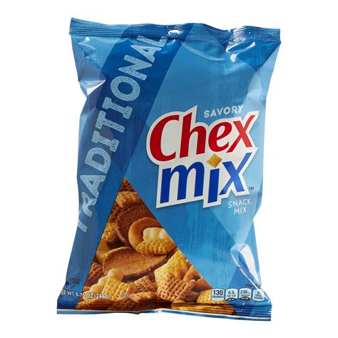 Chex Mix Savory Traditional Snack 875 Oz Chips Meijer Grocery