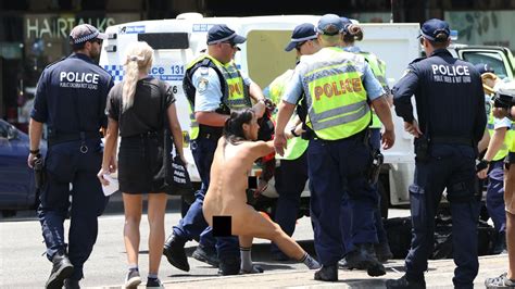 Nude Woman Arrested At Australia Day Protests In Sydney News Au