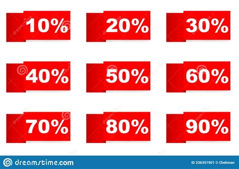 40 Percentages Off Special Offer Retro Label Stock Image