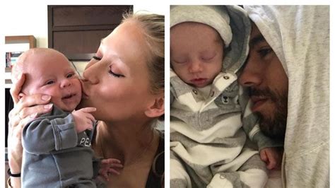 Enrique Iglesias Anna Kournikova Share First Photos Of Their Newborn