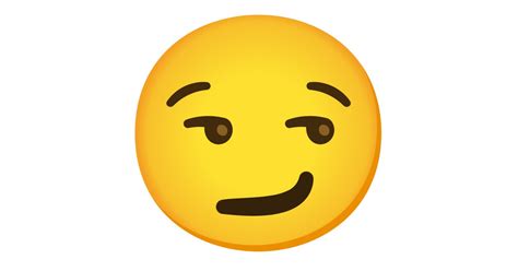Smirking Face Emoji Smirk Emoji