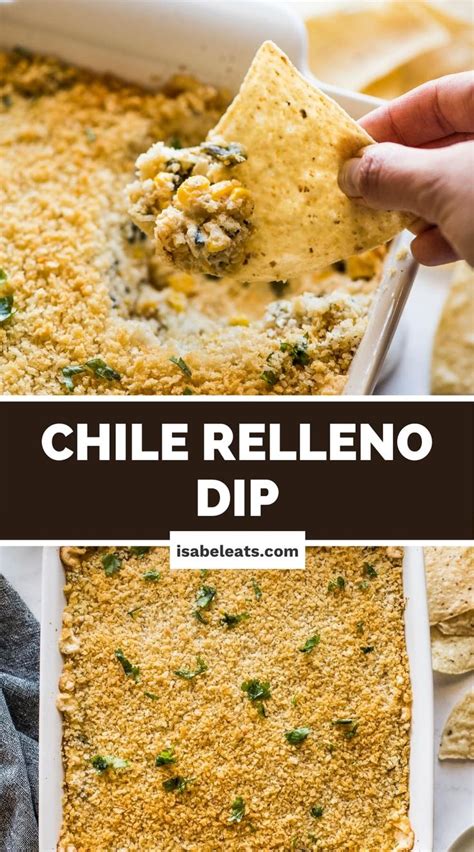 Chile Relleno Dip Isabel Eats Recipe In 2021 Mexican Food Recipes