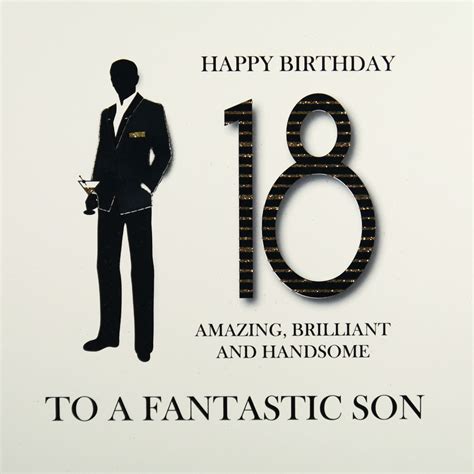 Stevengood Happy 18th Birthday Son Cards