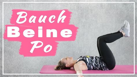 Für effektives training zuhause und spaß an bauch beine po übungen ist das passende equipment wichtig. Bauch Beine Po Training für Zuhause I Effektives Workout ...