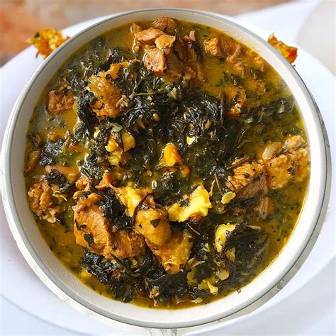 Note that there are two ways of you can use cocoyam as the thickening agent for bitter leaf or you can use egusi and waterleaf. Bitterleaf Soup + Beef Meat (2.5 litres) - PotofSoups
