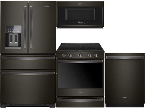 Fast shipping and friendly service. Whirlpool Black Stainless Kitchen Package | Appliance ...