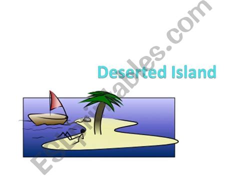 Esl English Powerpoints Deserted Island Part 1