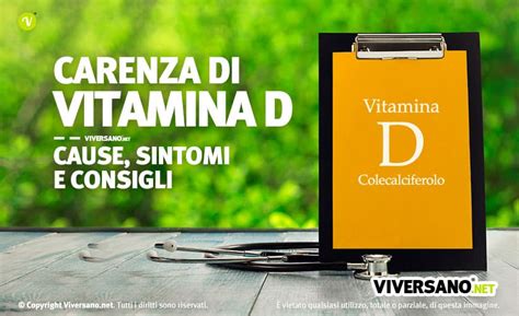 Vitamina D Bassa Cause Sintomi E Rimedi Per La Carenza