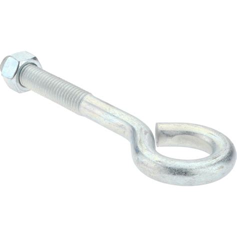 Gibraltar Zinc Plated Finish Steel Wire Turned Open Eye Bolt