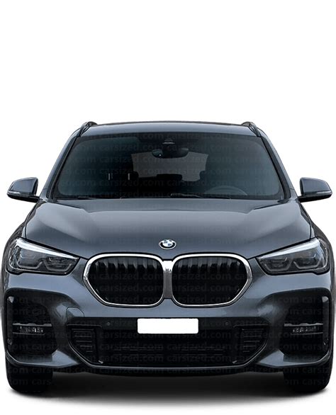 Bmw X1 2015 2022 Dimensions Front View