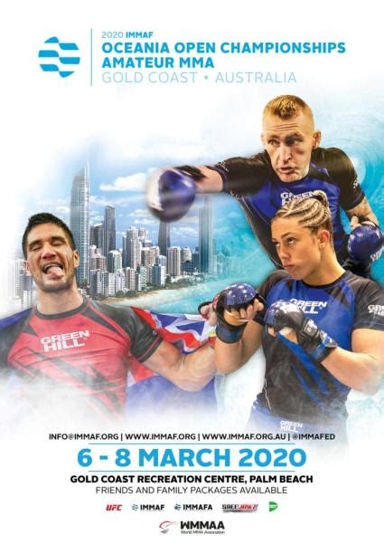 2020 immaf oceania open championships to take place in gold coast queensland australia conan