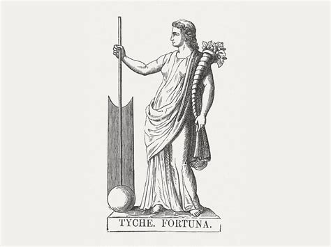 Tyche The Greek Goddess Of Chance History Cooperative