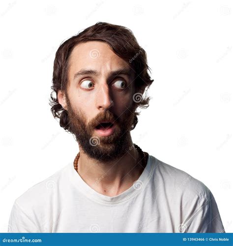 Man Stares To The Left Stock Photo Image Of Mask Fine 13943466