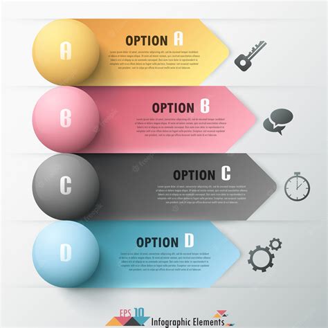 Premium Vector Abstract Infographic Option Banner