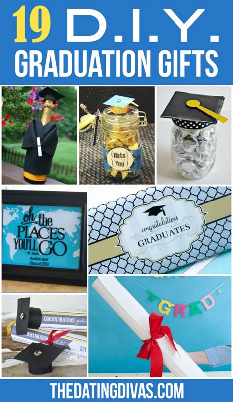 If you need a bunch of graduation gifts, this is a great idea. Graduation Ideas for All Ages - From The Dating Divas
