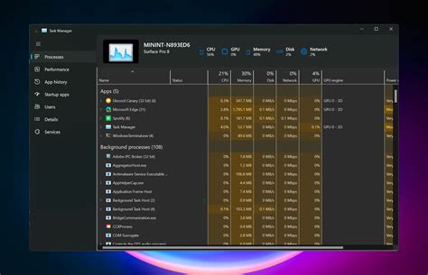 Microsoft Introduces Redesigned Task Manager In Windows 11 Newsquick24