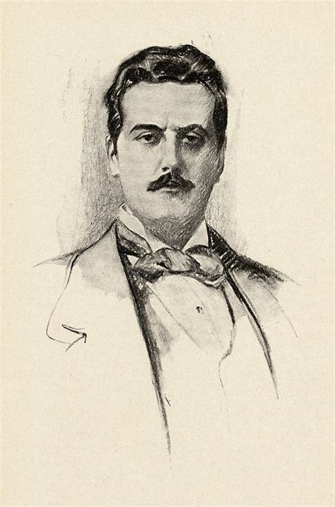 Giacomo Puccini Italian Drawing By Vintage Design Pics Pixels