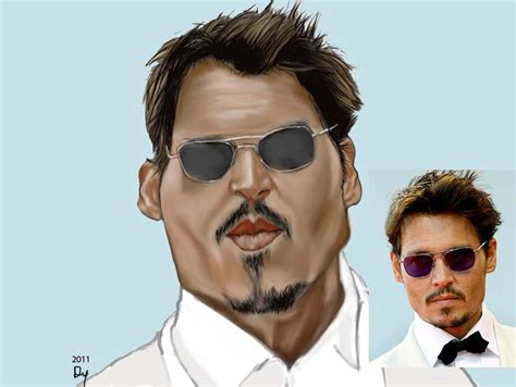 Johnny Depp Caricature By Danb13 On Deviantart