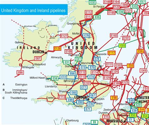 29 Map Of Gas Pipelines Maps Online For You