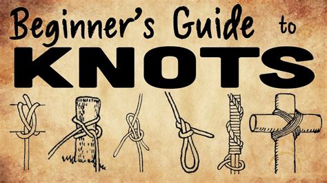 Knot And Rope Terminology Youtube