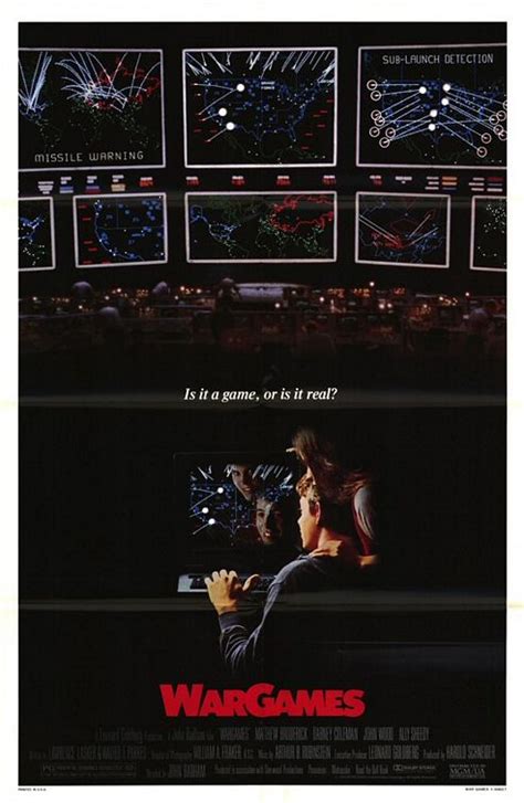In war games, defcon refers to the defense readiness condition threat alert level used in the film. WarGames (1983) Movie Trailer | Movie-List.com