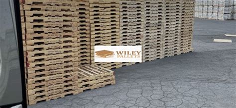 New 48 X 40 4 Way Stringer Pallets Enterprise Nv Wiley Pallet